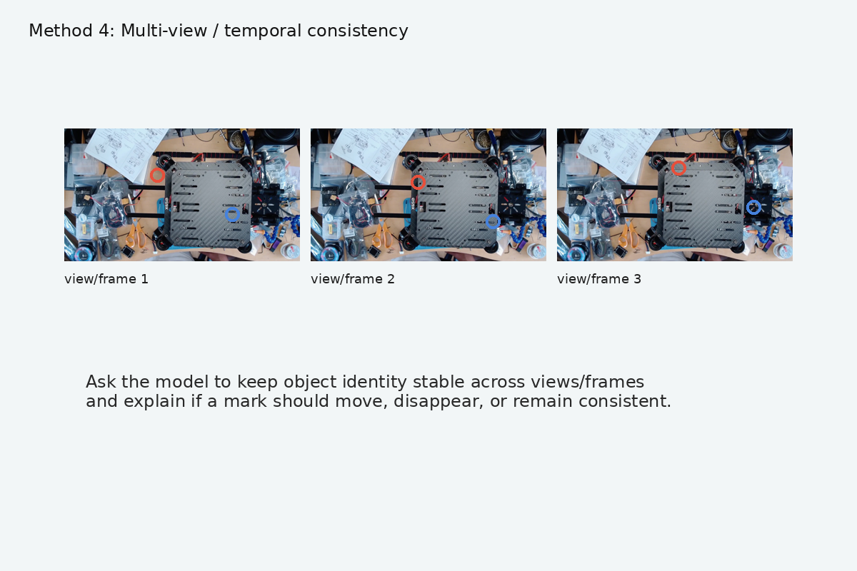 Multi-view consistency